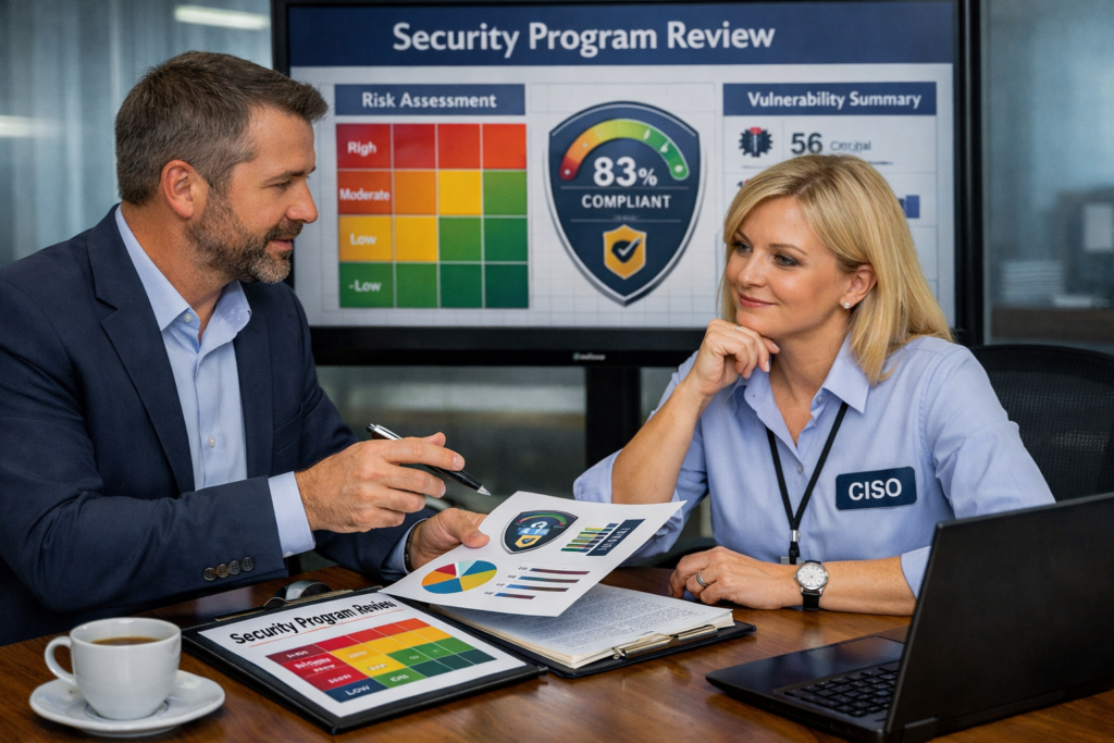 Security program review illustration